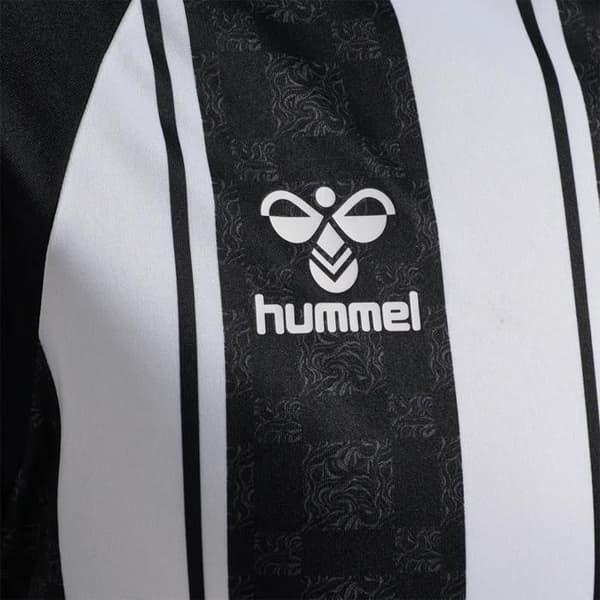 Barntröja Hummel Match - svart/vit