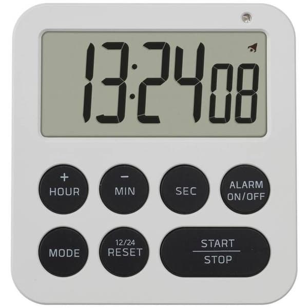 TFA Dostmann Digital White Timer