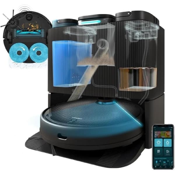 Cecotec Robotdammsugare Conga 11090 Spin Revolution Home&Wash