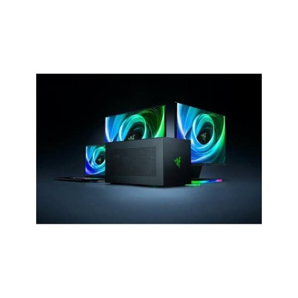 Chassi eGPU - Razer - Core X V2 - ATX - Svart stål - Thunderbolt (utan strömförsörjning)