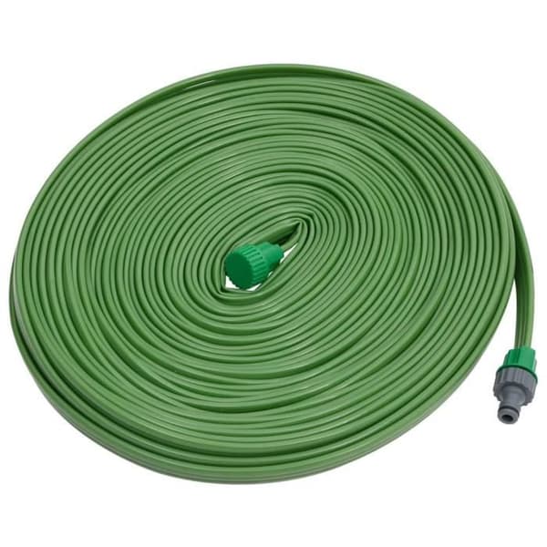 vidaXL 3-rörs trädgårdsslang Grön 22,5 m PVC 154362