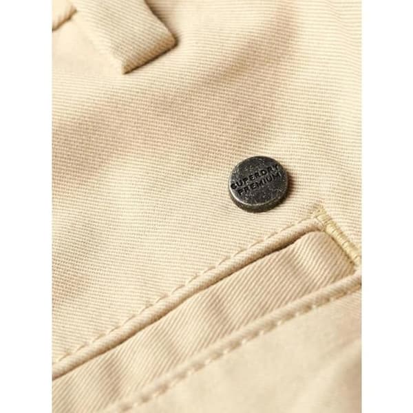 Kort Chino Beige Herr Superdry Stretch