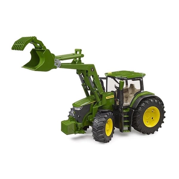 John Deere 7R med frontlastare