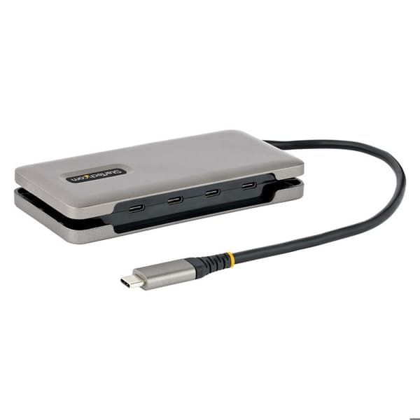 Hub USB-C 4 portar - STARTECH.COM - HB31CM4CPD3 - USB 3.1 10Gbps - PD genomgång 100W - 32 cm kabel