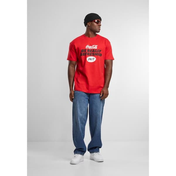 T-shirt oversize Merchcode Coca Cola Refreshed