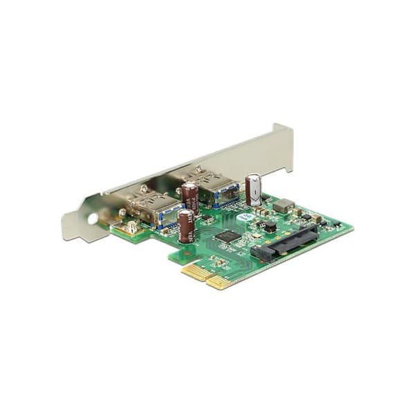 Kort och USB 3.0-adapter - DeLOCK - 89391 - PCIe - Windows 7