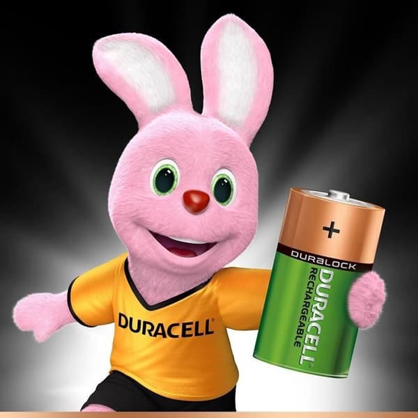 DURACELL Laddar Ultra Uppladdningsbara batterier typ D 3000 mAh 2-pack