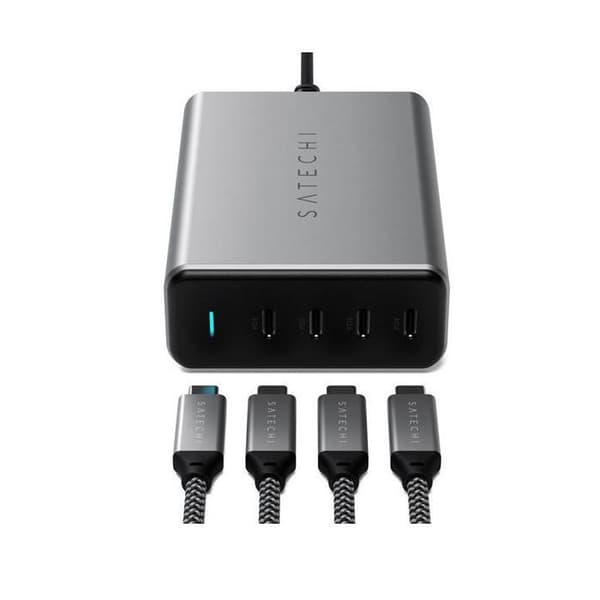 Satechi PD GAN 4-Port USB-C 165W Laddare