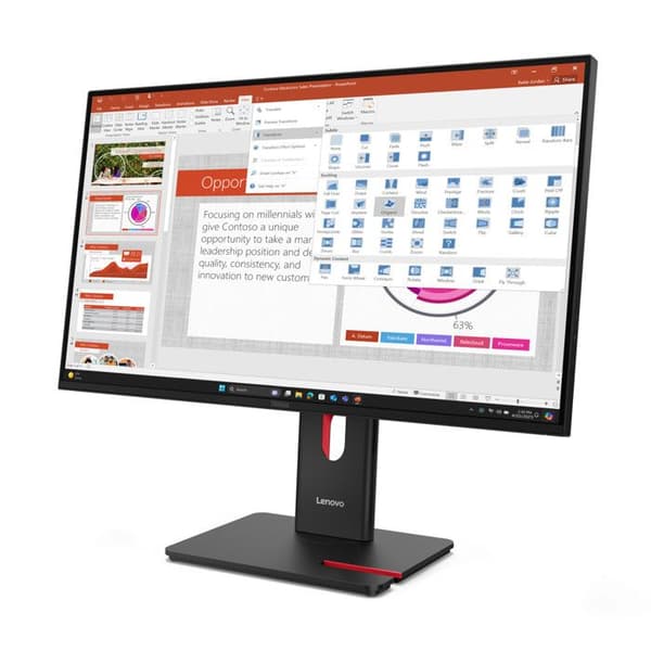 Monitor - LENOVO - ThinkVision T27-40 - 27 tum - IPS - Full HD 1920x1080