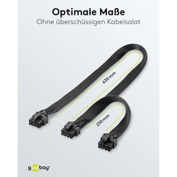 Goobay PCIe-kontakt med 8 stift
