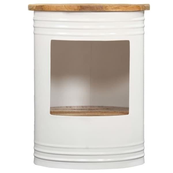 vidaXL Sofabord 43x55 cm Solid mangoträ