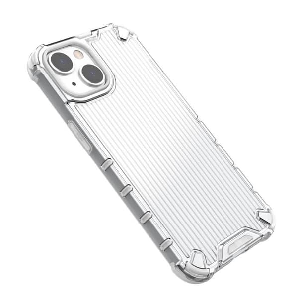 Coque - HURTEL - Ombre Protect - iPhone 14 Plus - Stötskydd - Elegant Design - Blå/Rosa Gradient
