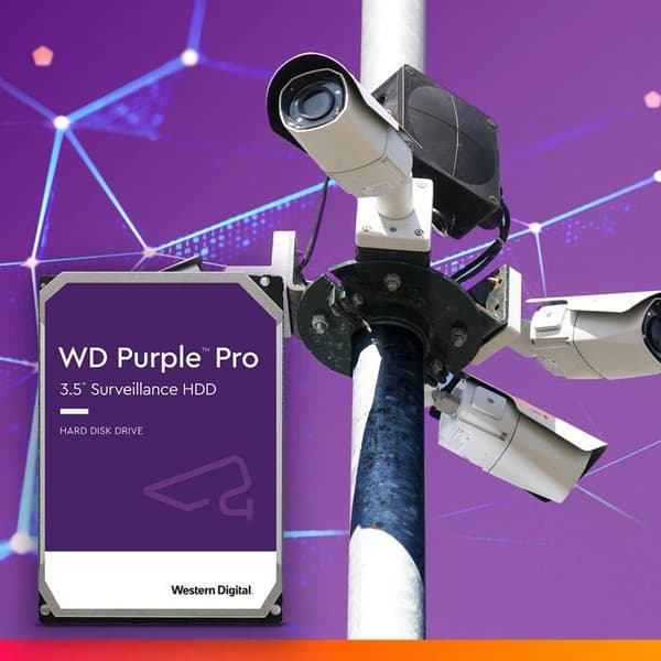 Western Digital WD181PURP 18TB 3,5" hårddisk
