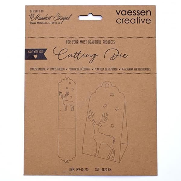 Vaessen Creative "hjortlåda" skärformar