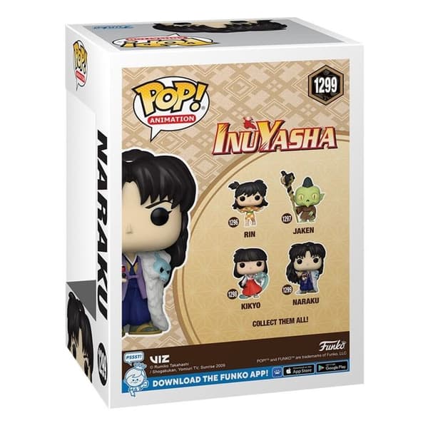 Figur - Funko - Inuyasha - Naraku - 10cm - Blanda - Pop! Samling