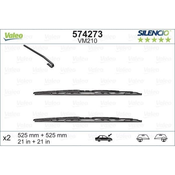 VALEO Vindusviskere VM210 X2 574273