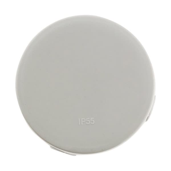 Vattentät låda Ø80x45mm IP55 - Grå - Zenitech