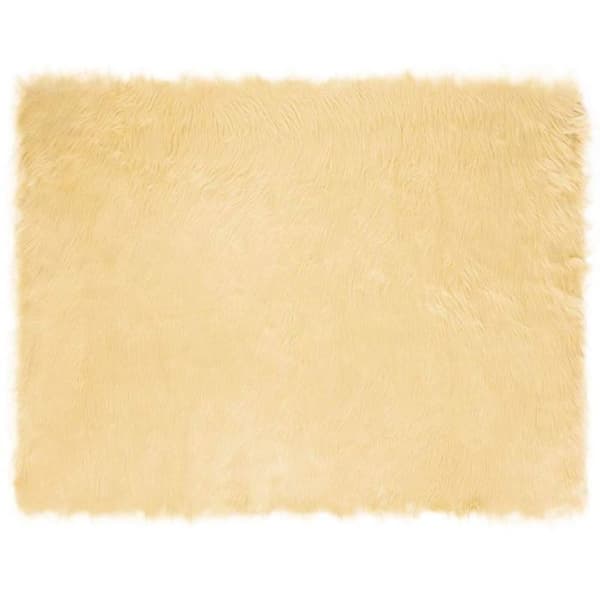 Matta - VIDAXL - Tafalla - Kräm - 240 x 340 cm - Polyester