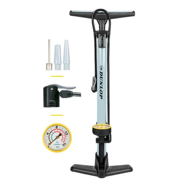 Dunlop Cykelpump med Manometer
