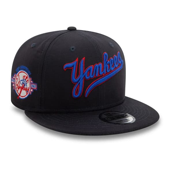 New York Yankees Wordmark Patch 9Fifty snapback keps