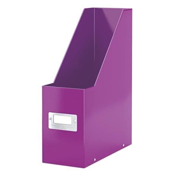 LEITZ Storage Box Tidningsställ WOW Lila