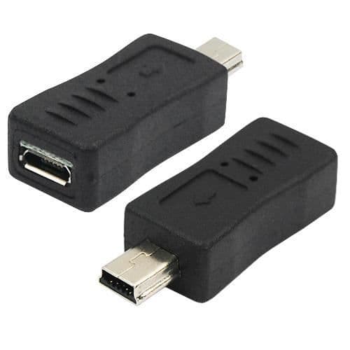 TRIXES Mini USB-hane till Micro USB-hona-adapter
