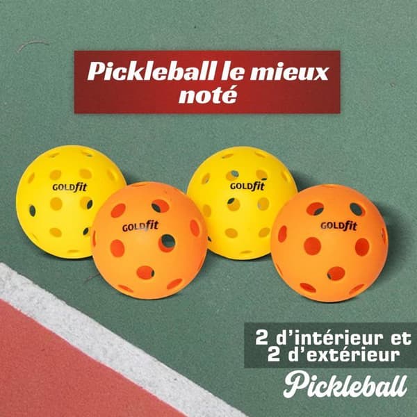 Pickleball Paddle Set - Kolfiber - Lätta - Ergonomiska - Väska Inkluderad