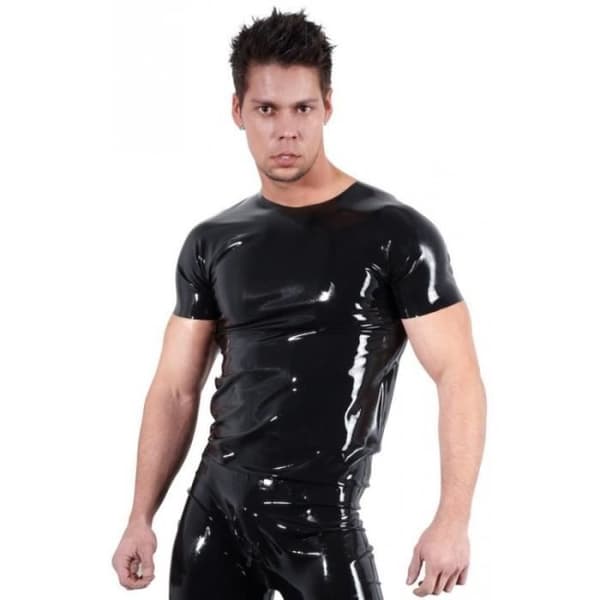 T-shirt i latex - M