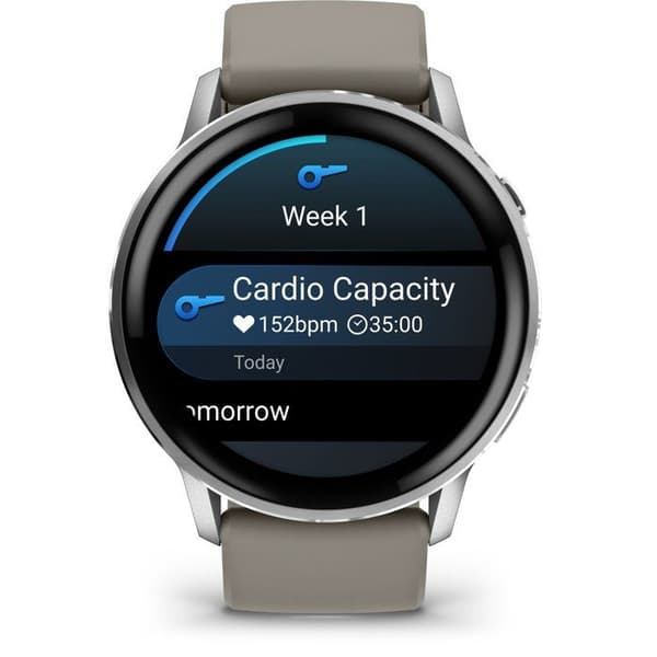 Garmin Venu 4 45mm Svart med Silver + Grå