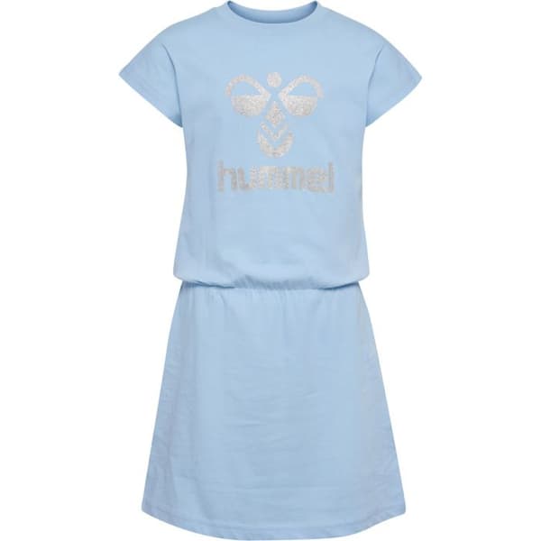 Hummel Flowy Klänning Flicka - cerulean