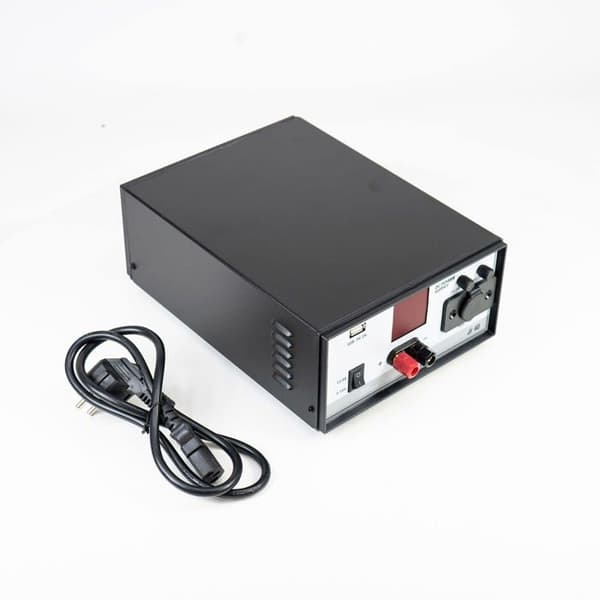 Jetfon JF-60 60A Stabilized Switched Digital Power Source Svart