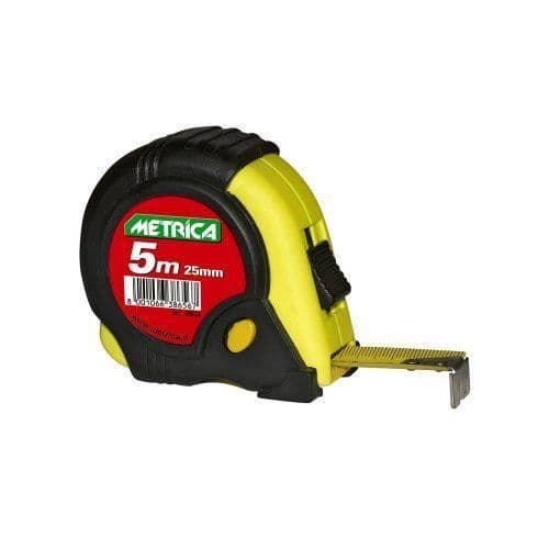 Metrica 38656 Måttband 5m + 3 bromsar