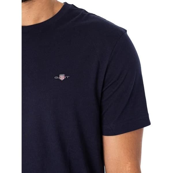 T-shirt Regular Med Shield - GANT