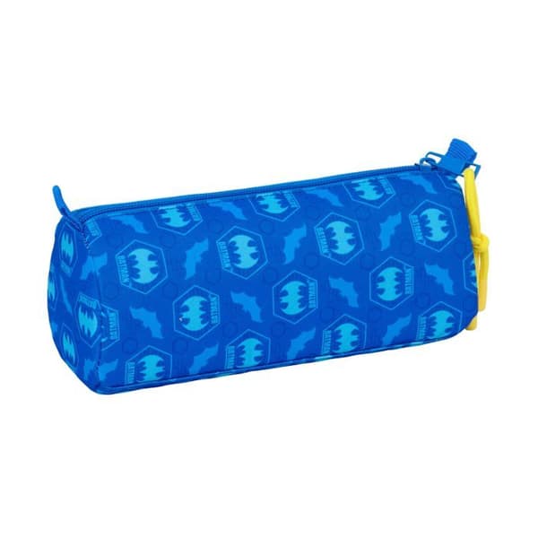 Skolnecessär barn - safta - 21x7x8 cm - Blå - Karikatyr - Dragkedja - Hållbar polyester