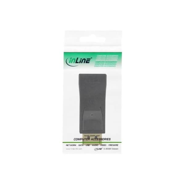 InLine Adaptör DisplayPort (H) → HDMI (F) 4K - Svart