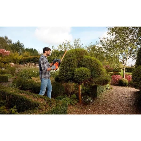 S.o.f. Häcksax 500w 55cm 22mm Behts401-qs Black+decker.