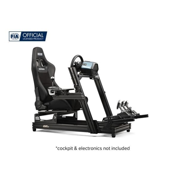 Simulatorstol - NEXT LEVEL RACING - ERS5 Elite - Justerbar - Premium Material - Svart