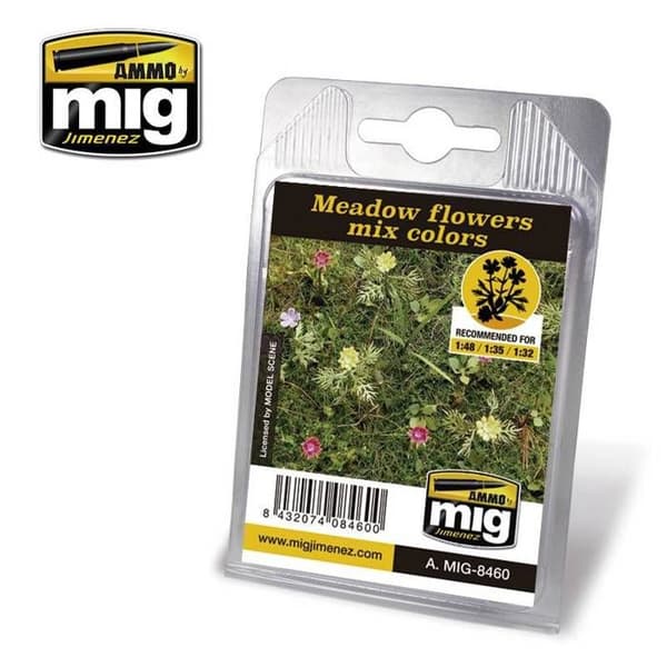 ÄNGSBLOMMOR BLANDNING FÄRGER