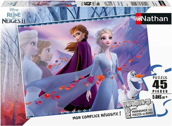 Frozen 2 Puzzle - Nathan - 45 bitar - Love of two sisteres