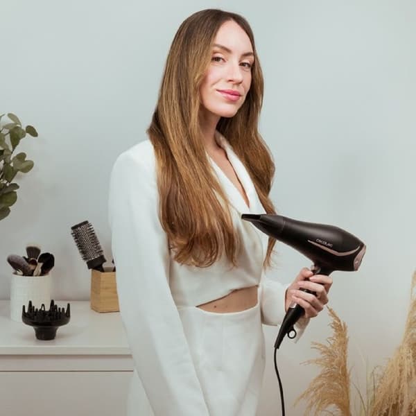 Cecotec Hårfön Bamba IoniCare Elegance, 2400W med AC-motor, Ionteknologi och Stort Luftflöde