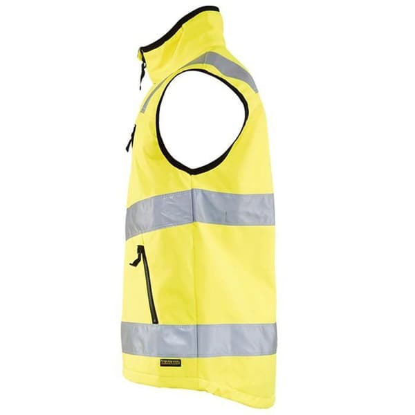 Högsynlig Softshell-väst Blaklader