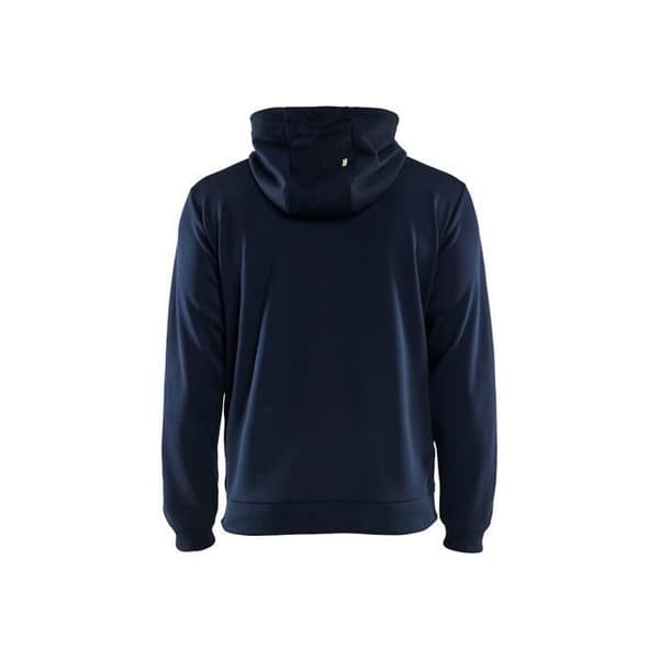 BLAKLADER zip hoodie - Mörkblå/gul - Herr