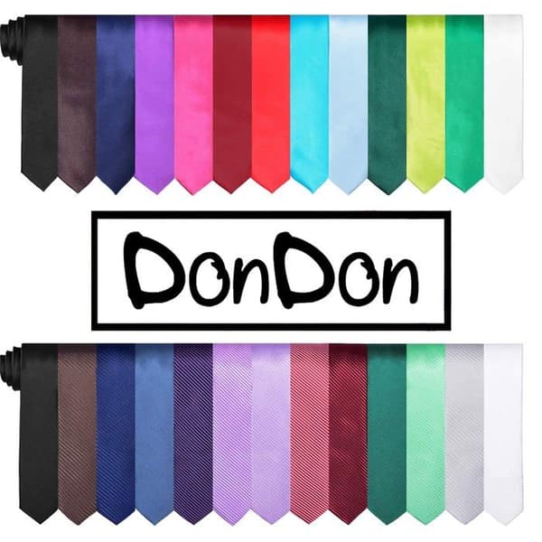 Lavallière / fluga Dondon KW08 - 5 cm, 100% polyester, lila