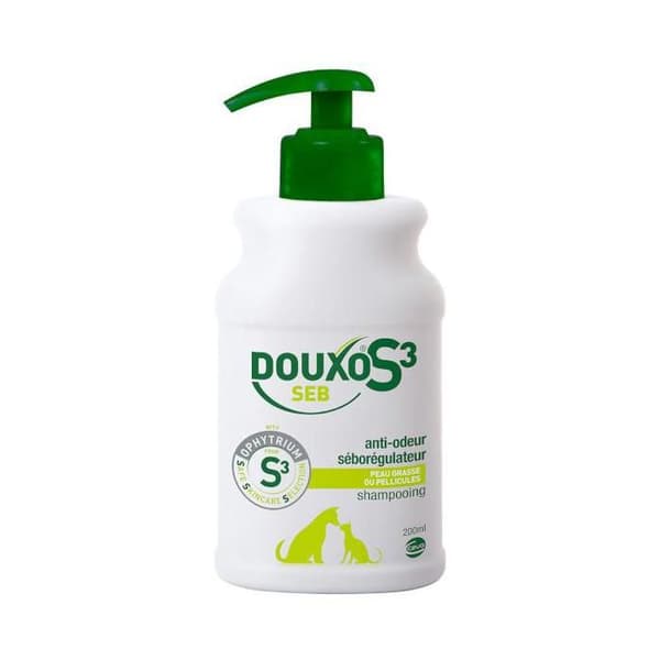 Ceva Douxos3 Seb Schampo Anti-Odör Seboregulerande 200ml