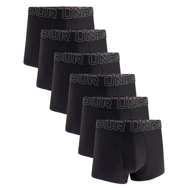 Under Armour Kalsonger Herr - ,Förpackning med 6,UA PERFORMANCE TECH - Solid 3" 6PK
