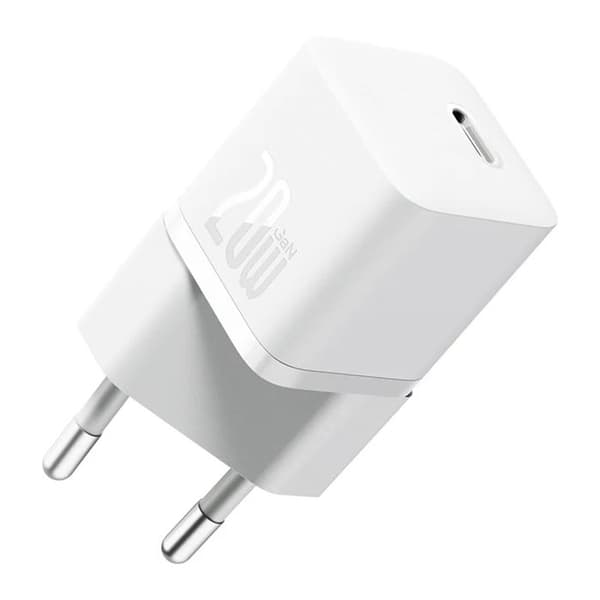 Snabbladdare - Baseus - GAN 5 Mini - 20W - Typ-C - Europeisk version