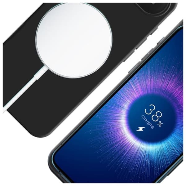 Coque 3mk Hardy MagSilicone för iPhone Air - Grafit