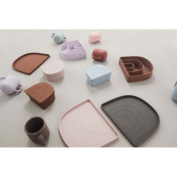 OYOY Living Design Regnbåge Silikon Matlåda
