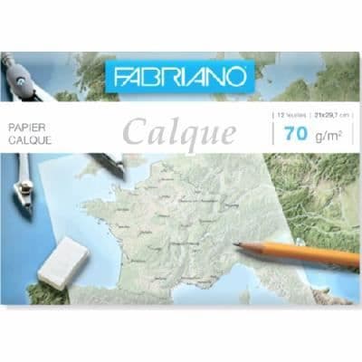 FABRIANO Tracing-påse 70g 21*29,7 cm