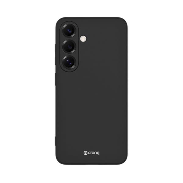 Skal - CRONG - Samsung Galaxy S25+ - Flexibelt silikon - Mikrofiberfoder - Heltäckande skydd